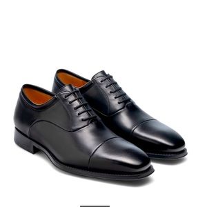 Magnanni dress shoes, black leather, worn once